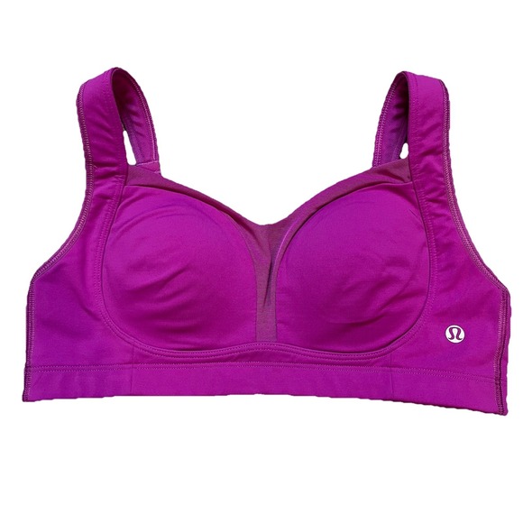 lululemon athletica Other - Lululemon Athletica Ta Ta Tamer II Sports Bra 34C Hot Pink Athleisure Yoga